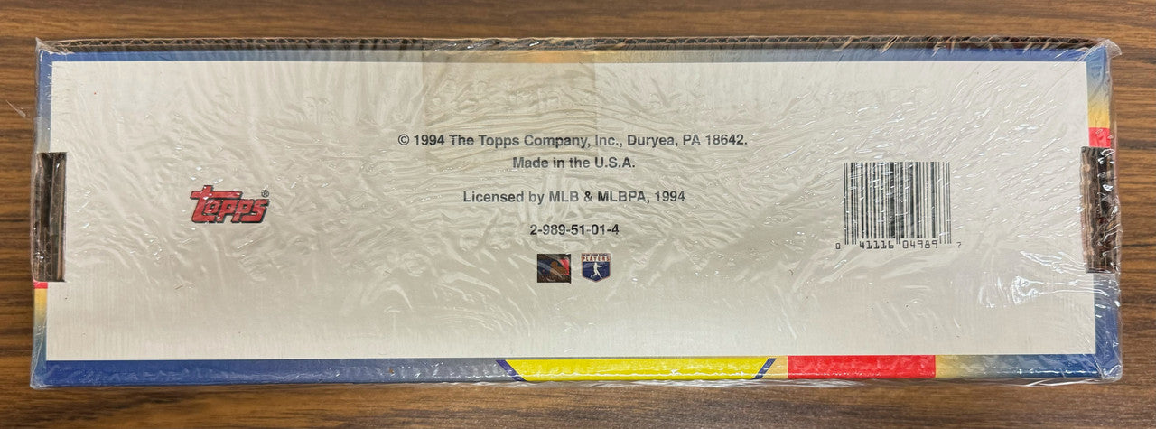 1994 Topps Baseball Complete Factory Set Sealed
