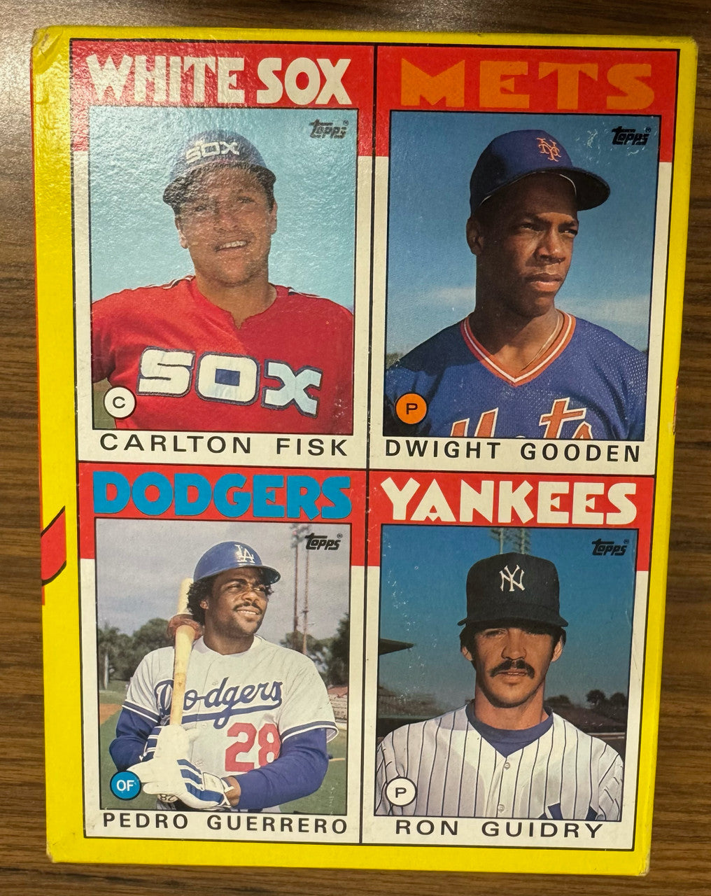 1986 Topps Baseball Wax Box 36 Factory Sealed Packs