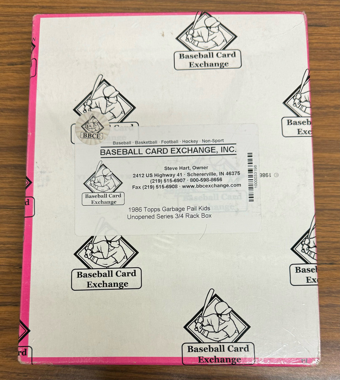 1986 Topps Garbage Pail Kids Series 3/4 Rack Box BBCE Wrapped and Sealed