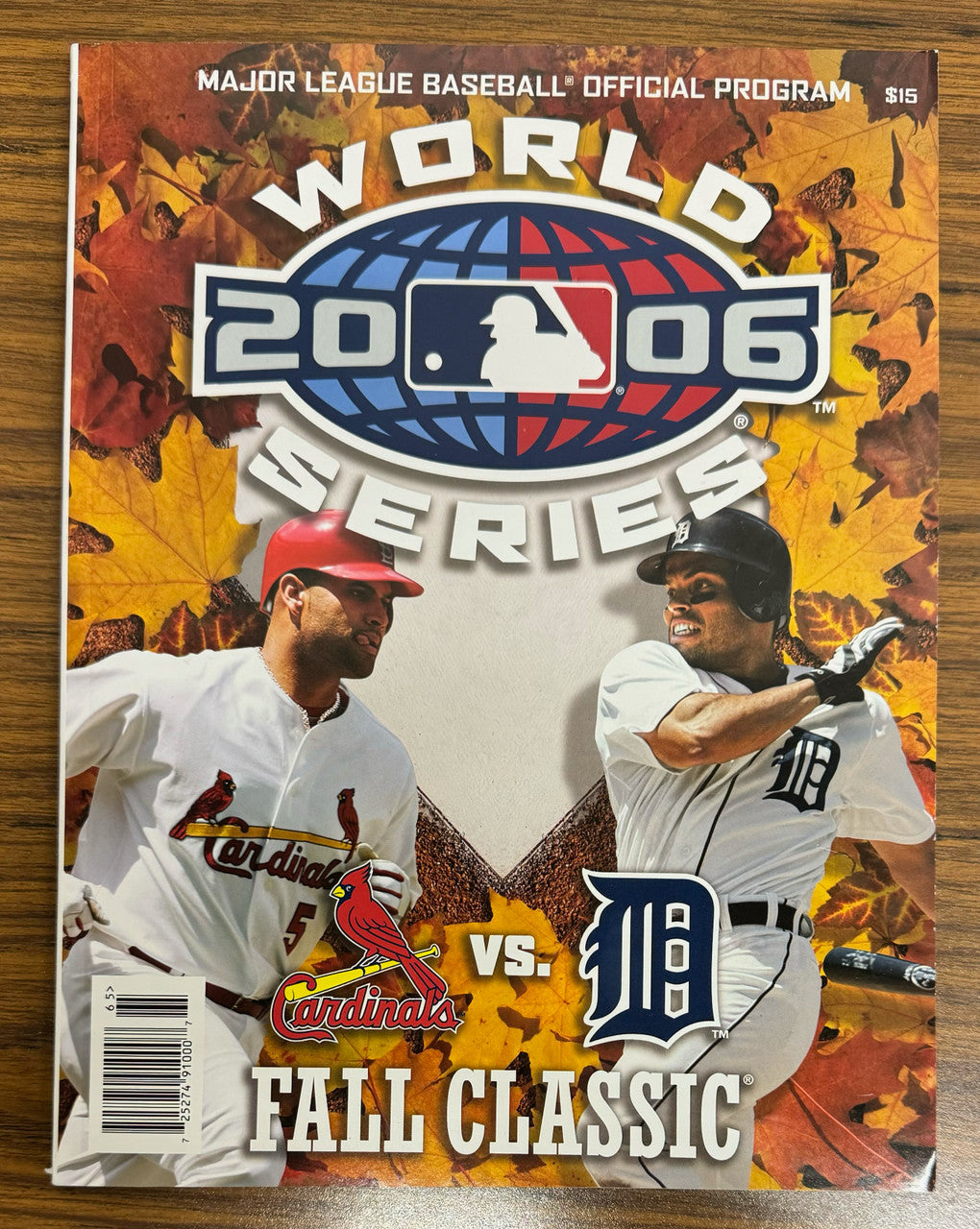 2006 MLB Detroit Tigers Playoff/World Series Package (Tickets Program Pin DVD)