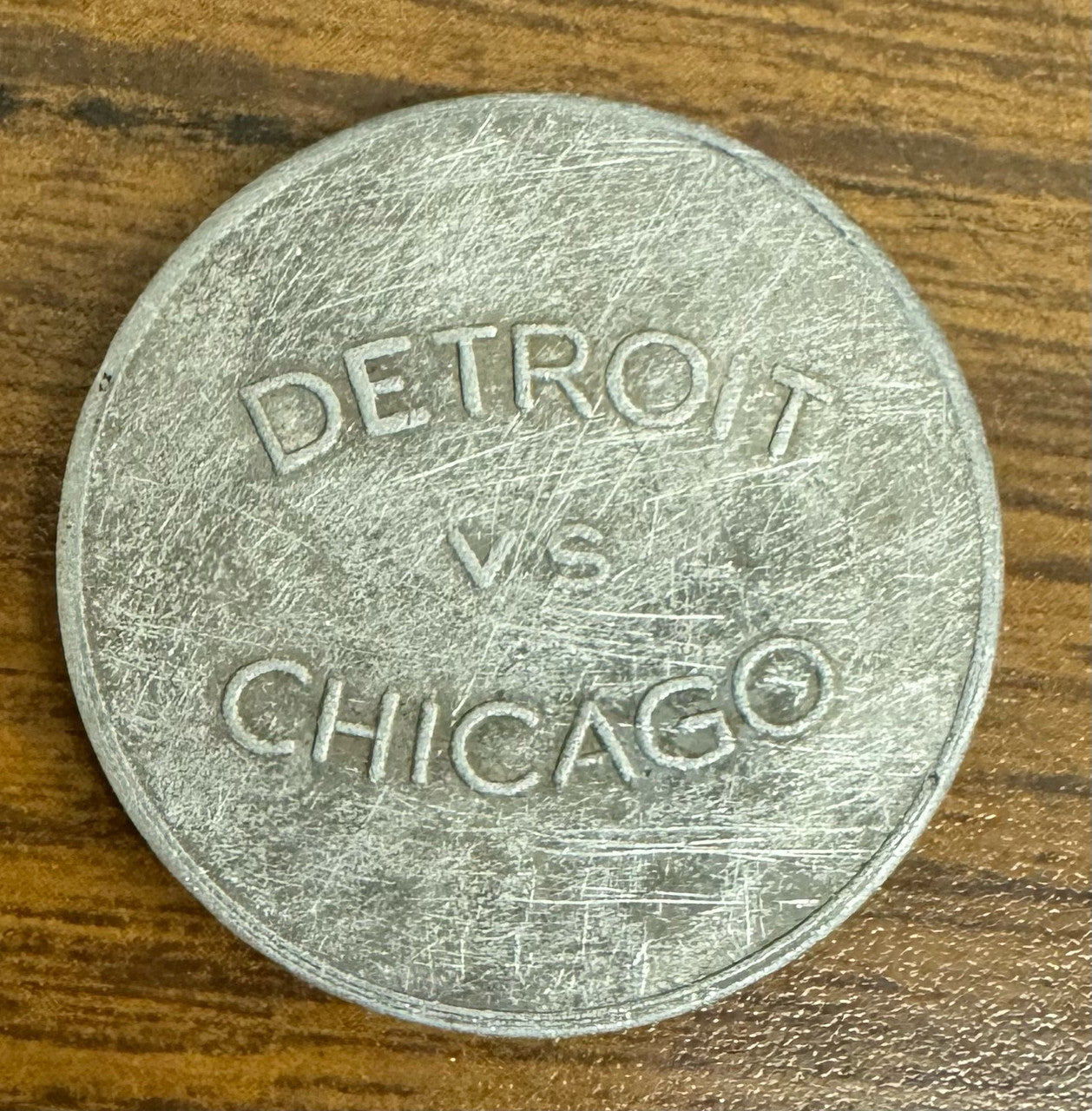 1945 World Series Detroit Tigers vs. Chicago Cubs Coin Token