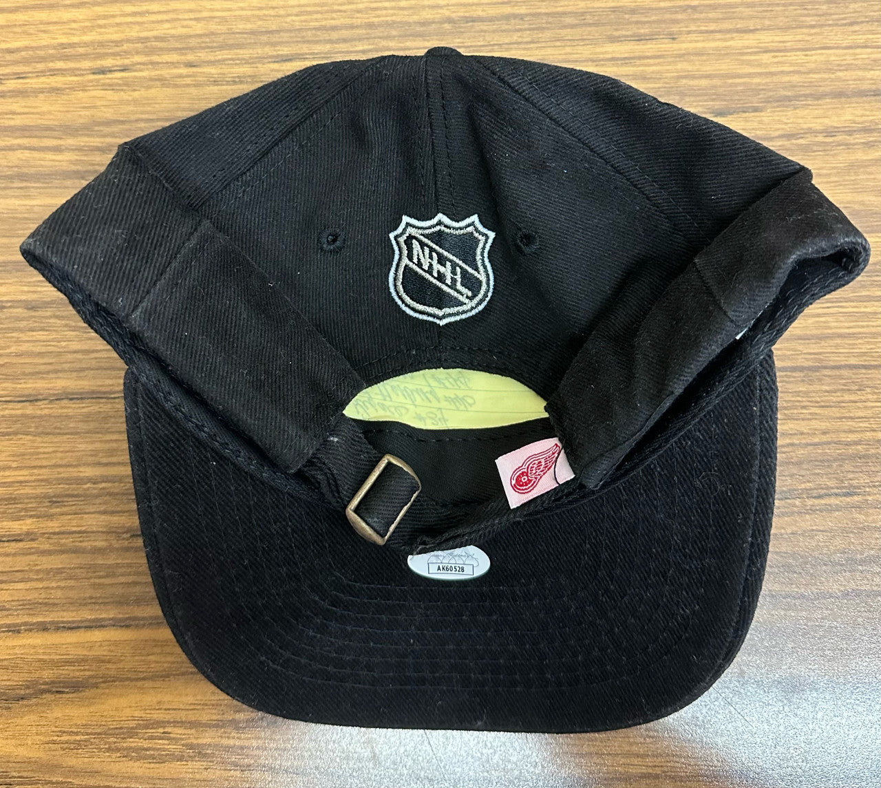 Zetterberg /Osgood/Legace/Mowers Signed Autographed Hat JSA AK60528