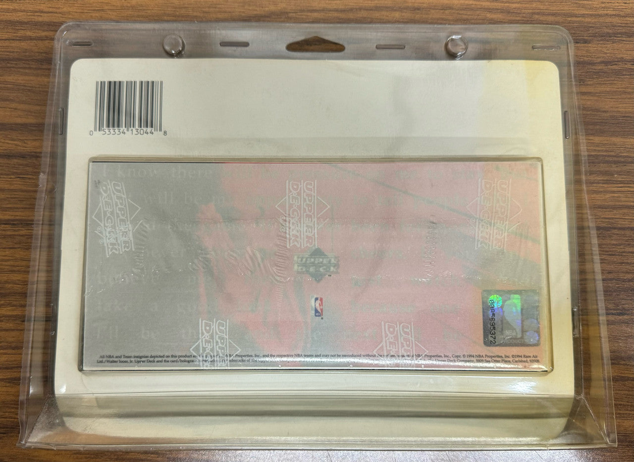 1994 Upper Deck Michael Jordan Rare Air Tribute Set Factory Sealed in Package