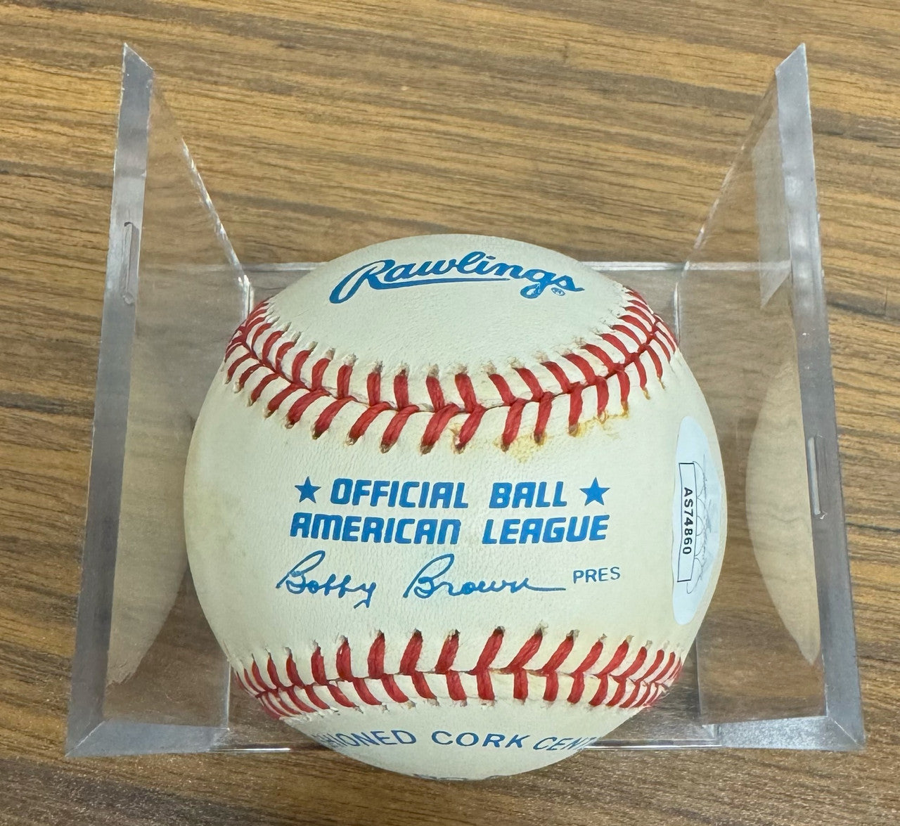 Ray Dandridge Signed Autographed Rawlings OAL Baseball JSA