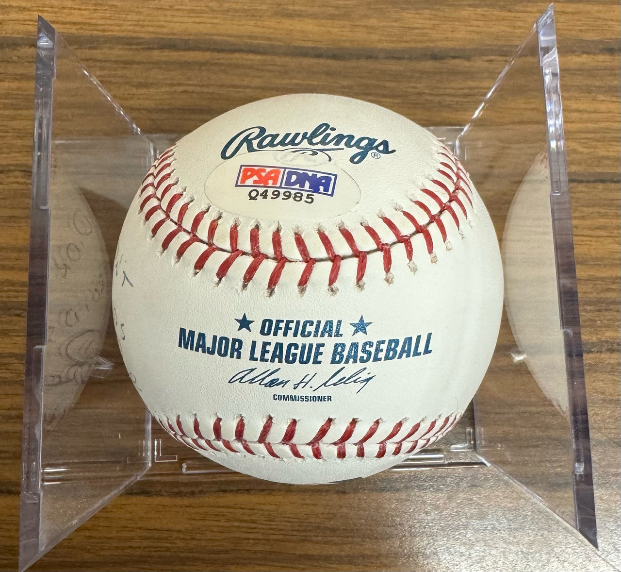 Pete Rose Signed Autographed Rawlings OMLB Baseball Steroids Inscription PSA