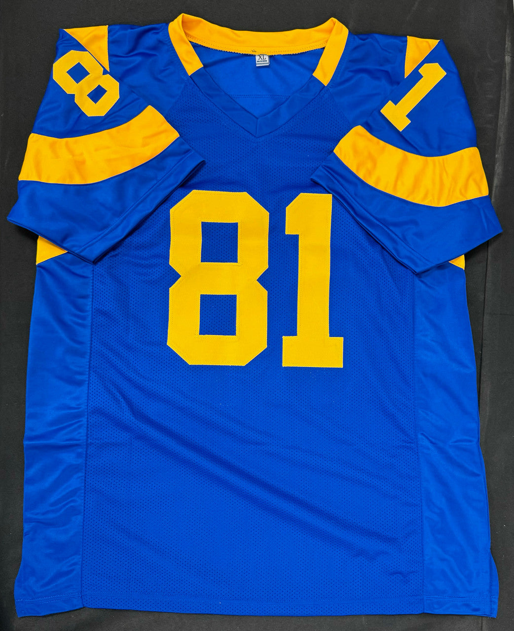 Torry Holt Signed Autographed Custom Jersey Beckett