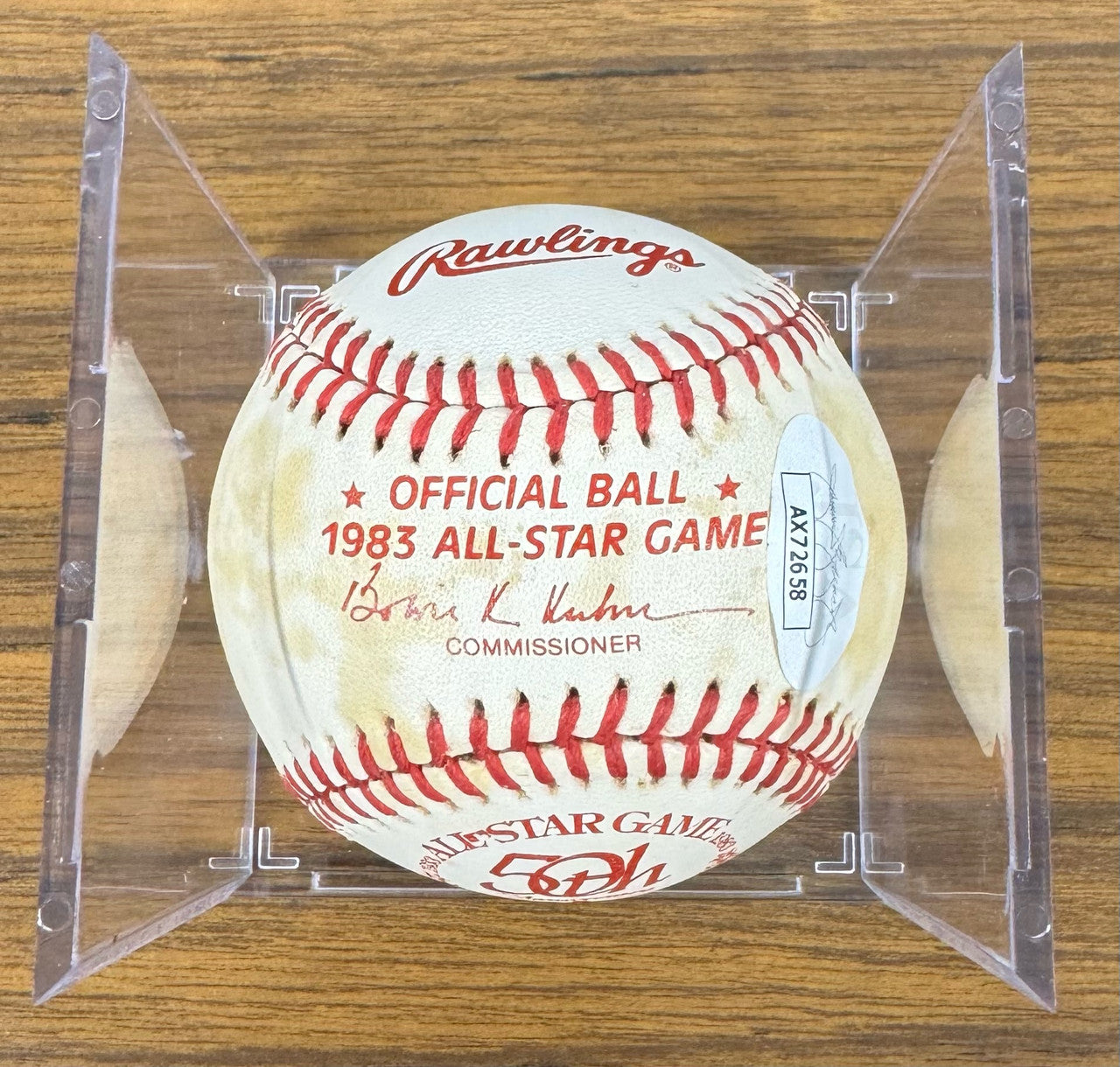 Walt Alston Signed Autographed Rawlings 1983 All Star Game Baseball JSA