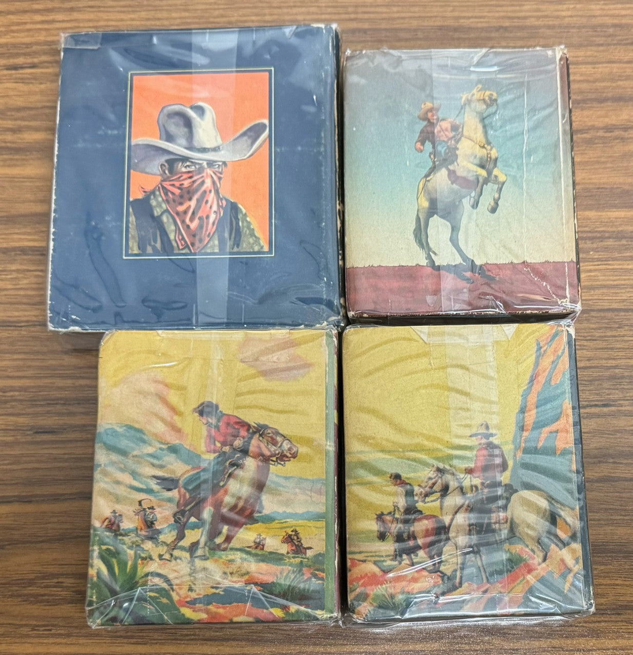 Big Little Books Buck Jones Vintage Western Lot of 4