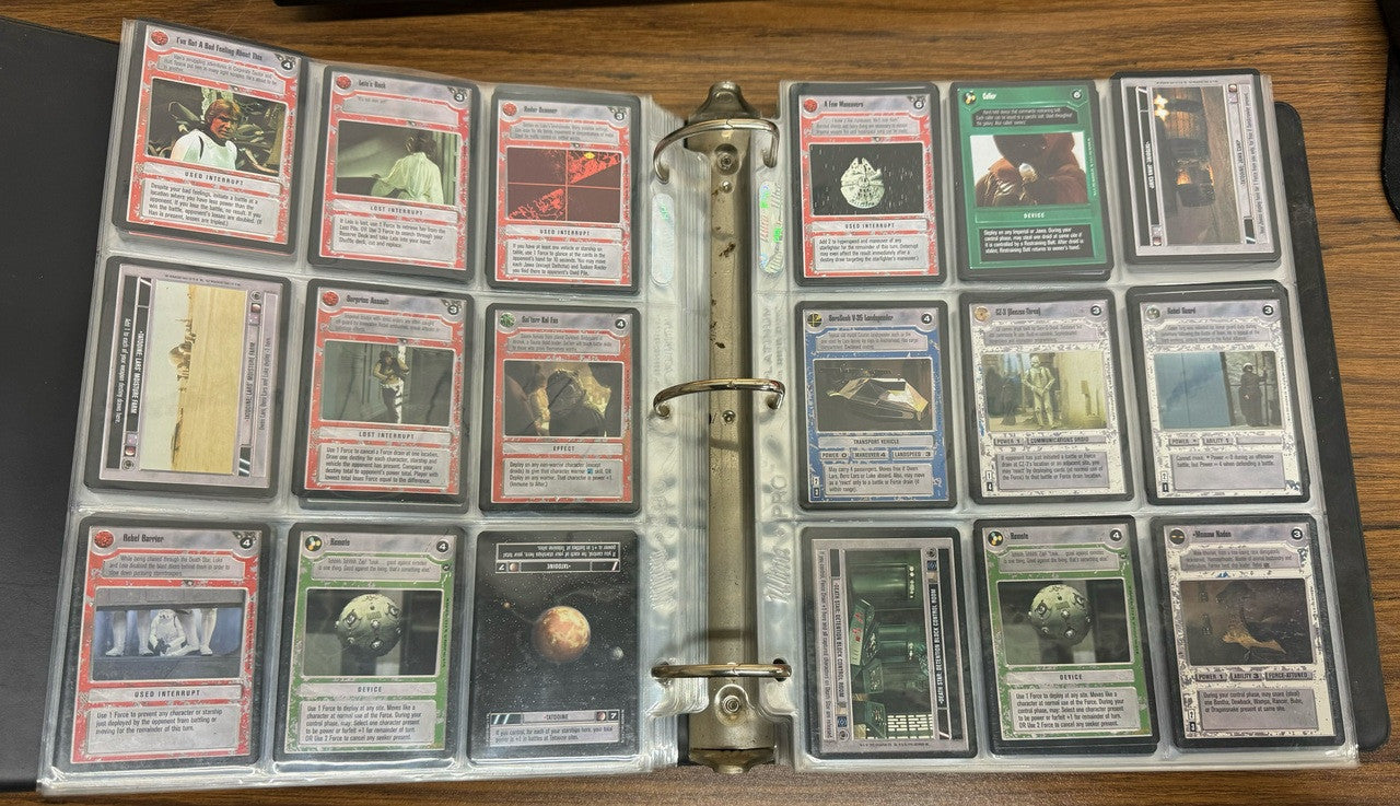 1995-96 Star Wars Decipher CCG Bulk Lot of 1000+ Cards