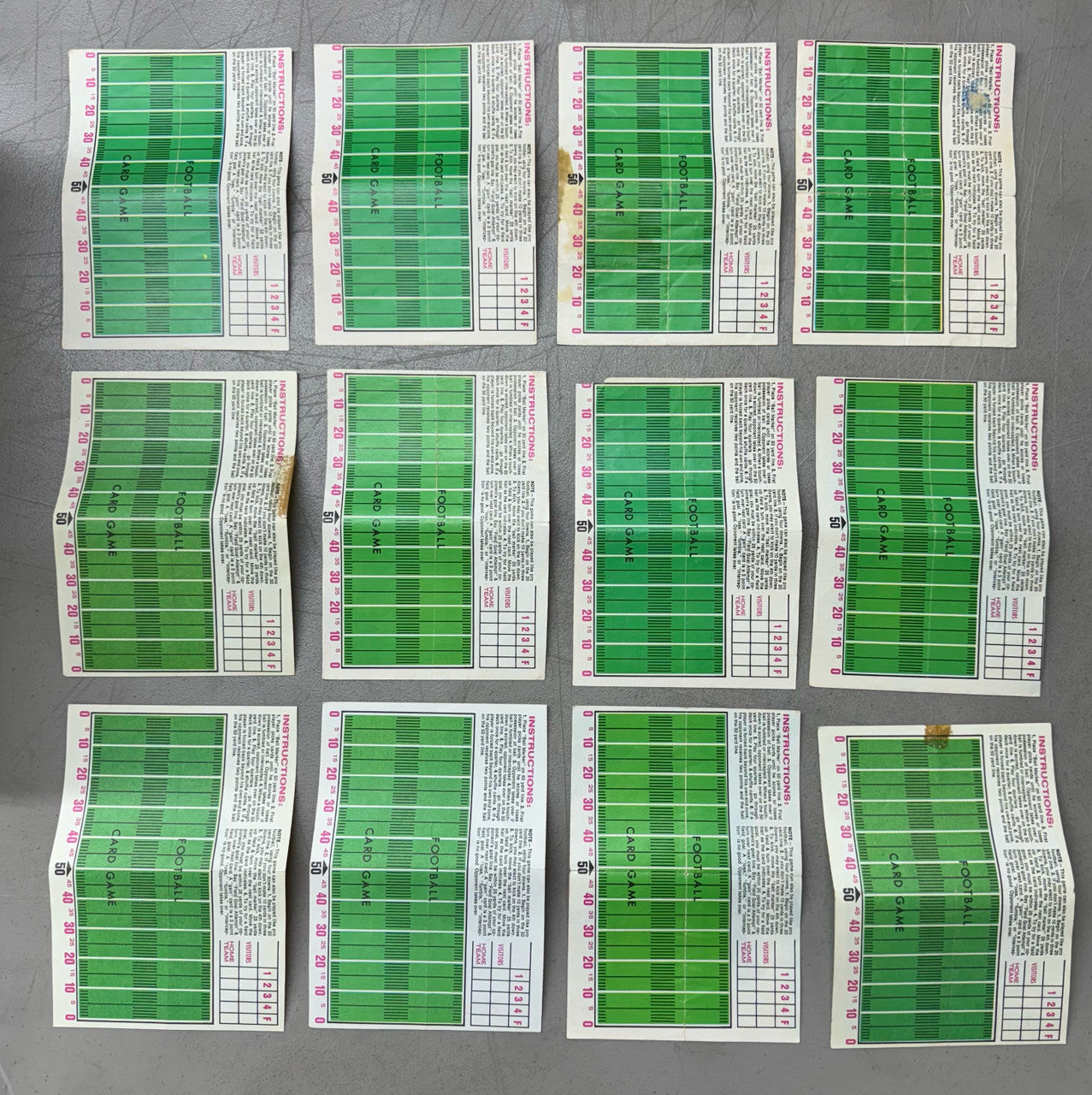 1971 Topps Football Posters Near Complete Set 29/32 Low-Mid Grade