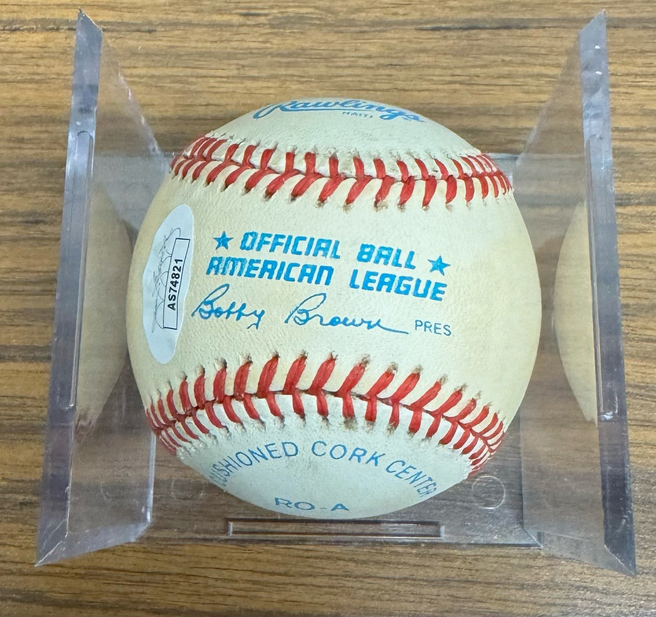 Roger Clemens Signed Autographed Rawlings OAL Baseball JSA