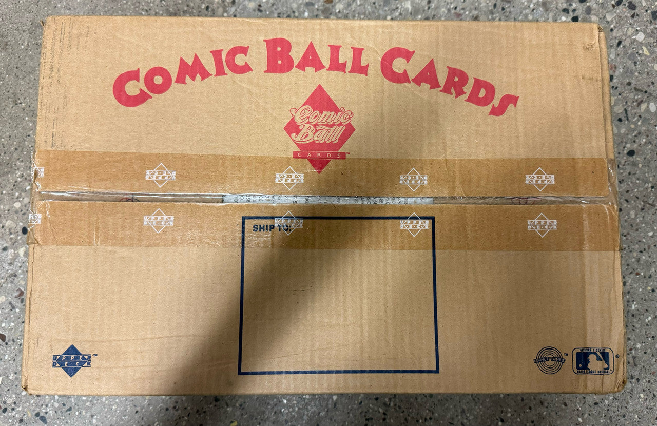 1990 Upper Deck Looney Tunes Comic Ball Series 1 12-Box Case Factory Sealed