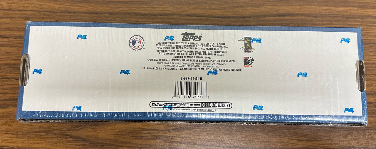 2005 Topps Baseball Factory Set Sealed