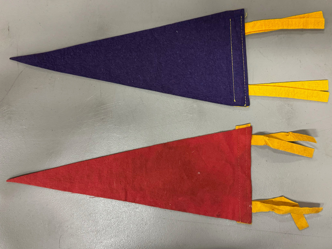 Cooperstown Baseball Hall of Fame Vintage Mini Pennants Lot of 2