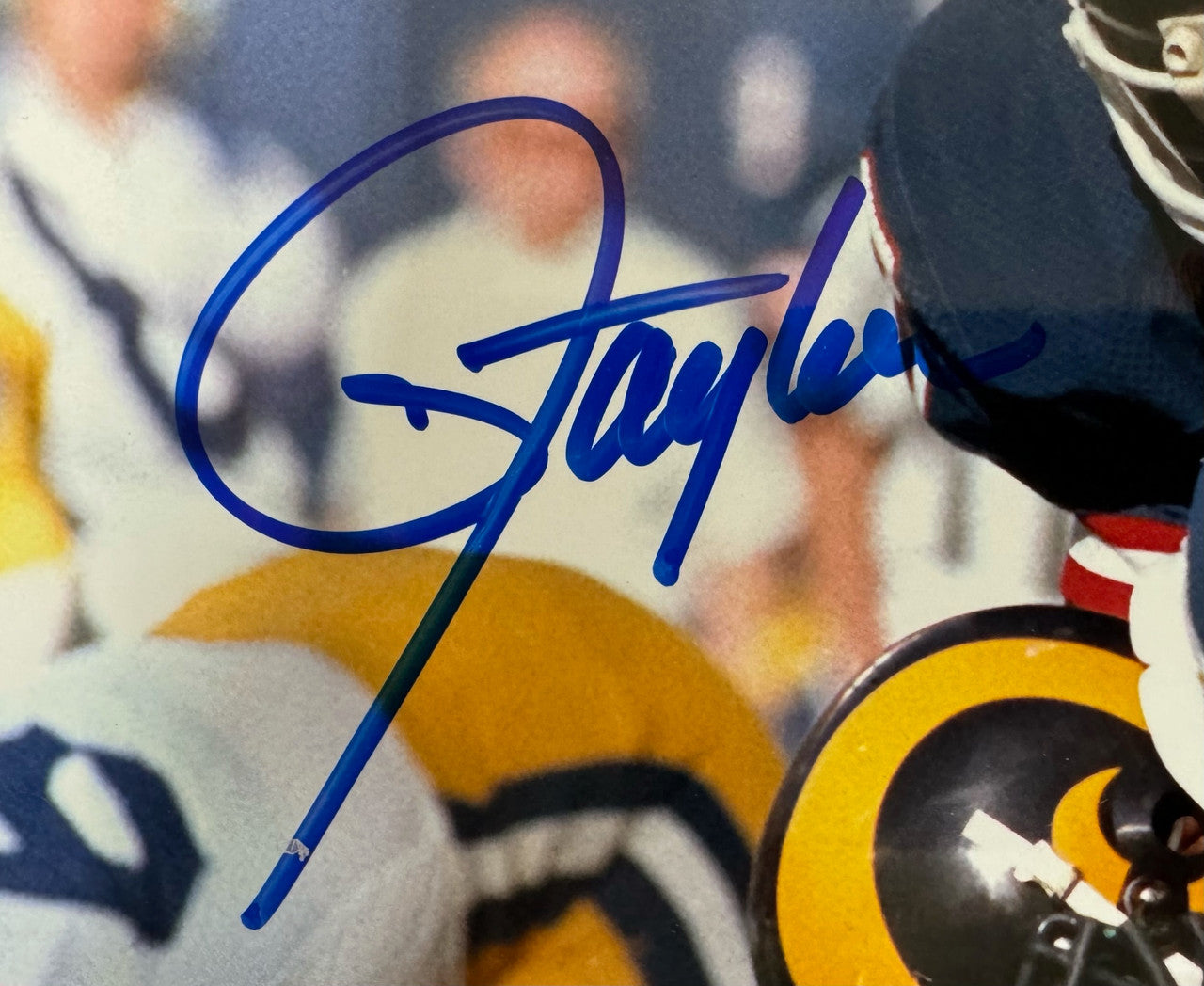 Lawrence Taylor Signed Autographed 8x10 Photo JSA