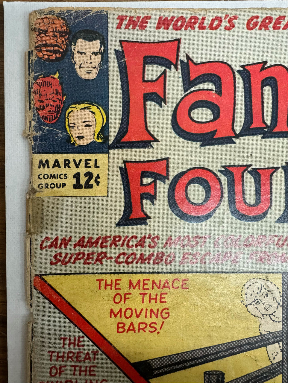 1963 Fantastic Four "In The Clutches of Dr. Doom!" Comic #17