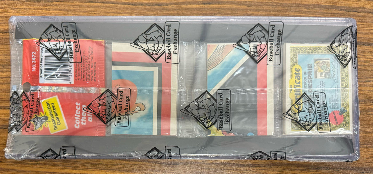 1986 Mel Appel Weird Ball Rack Pack BBCE Wrapped and Sealed