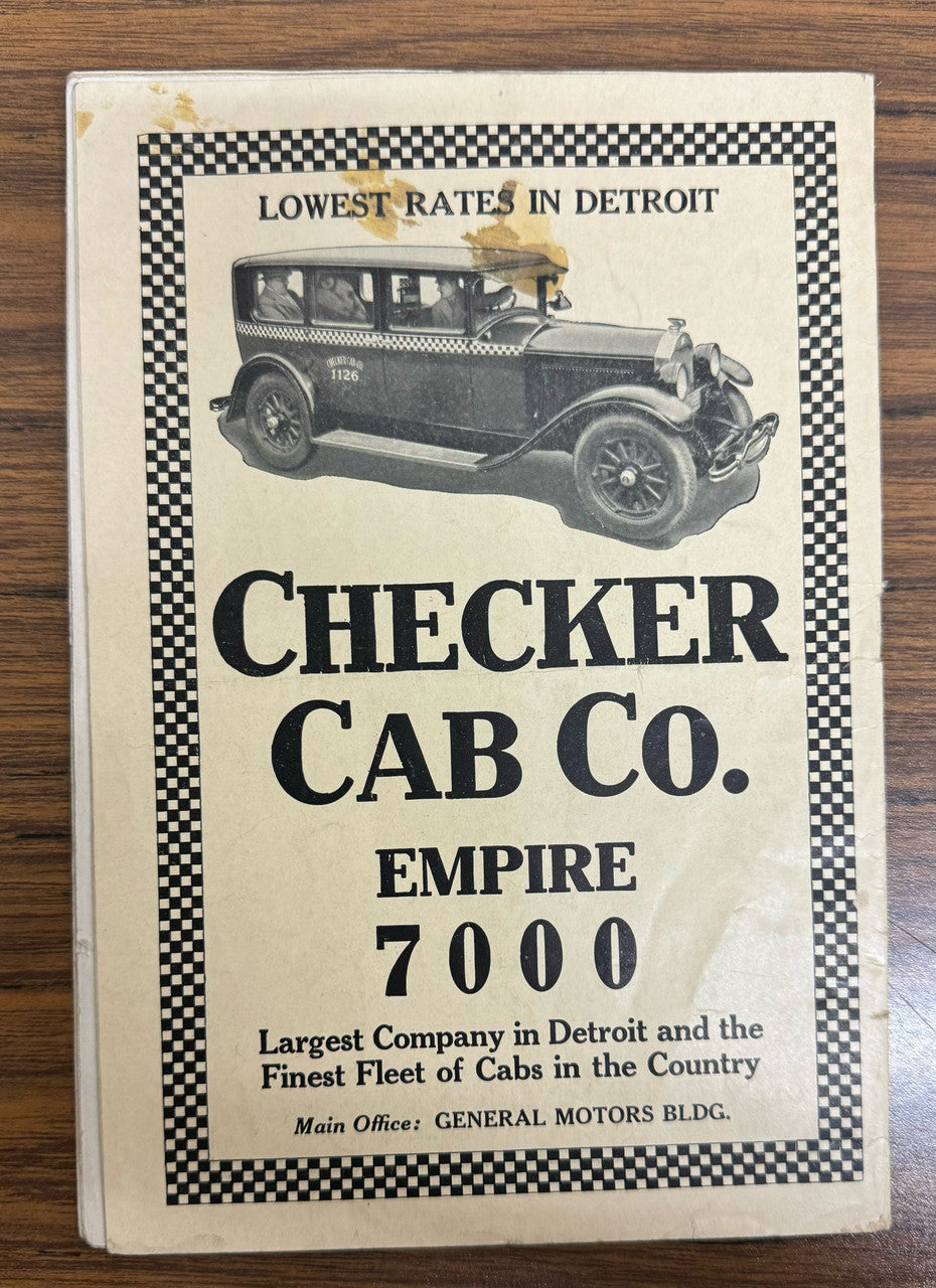 1928 Detroit Tigers vs Washington Senators Official Score Card