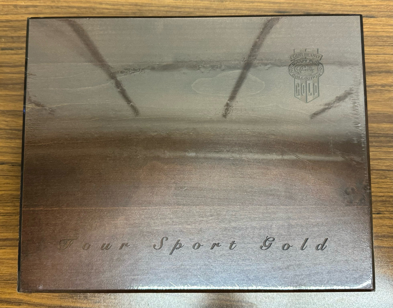 1992 Classic Draft Picks Four Sport Gold Set in Wood Box Sealed 1319/9500