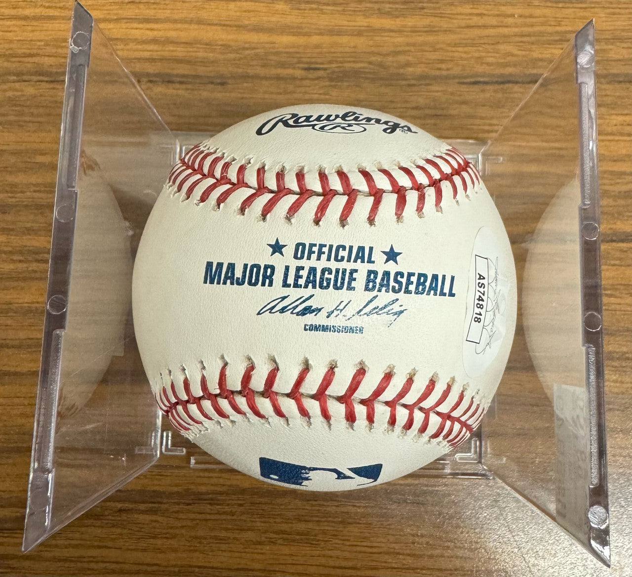 Robin Roberts Signed Autographed Rawlings OML Baseball HOF Inscription JSA
