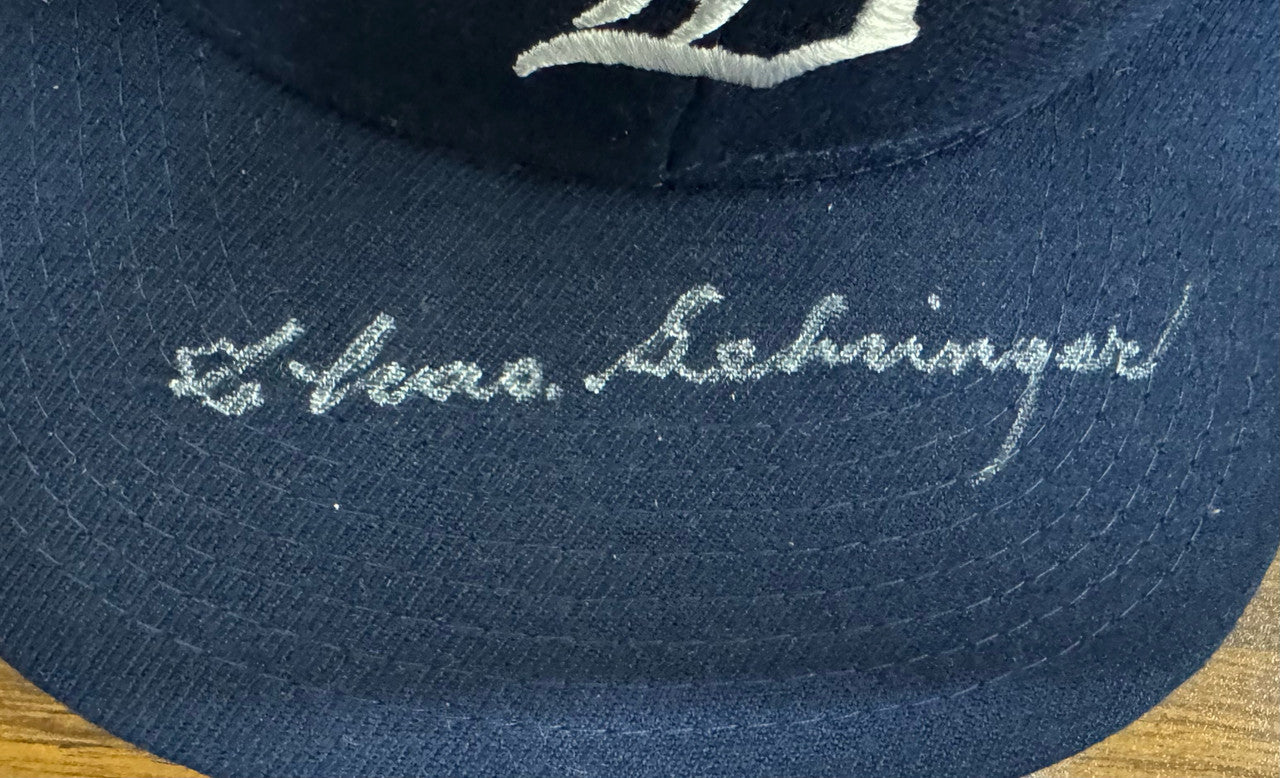 Charles Gehringer Signed Autographed Detroit Tigers Cap Hat JSA *631