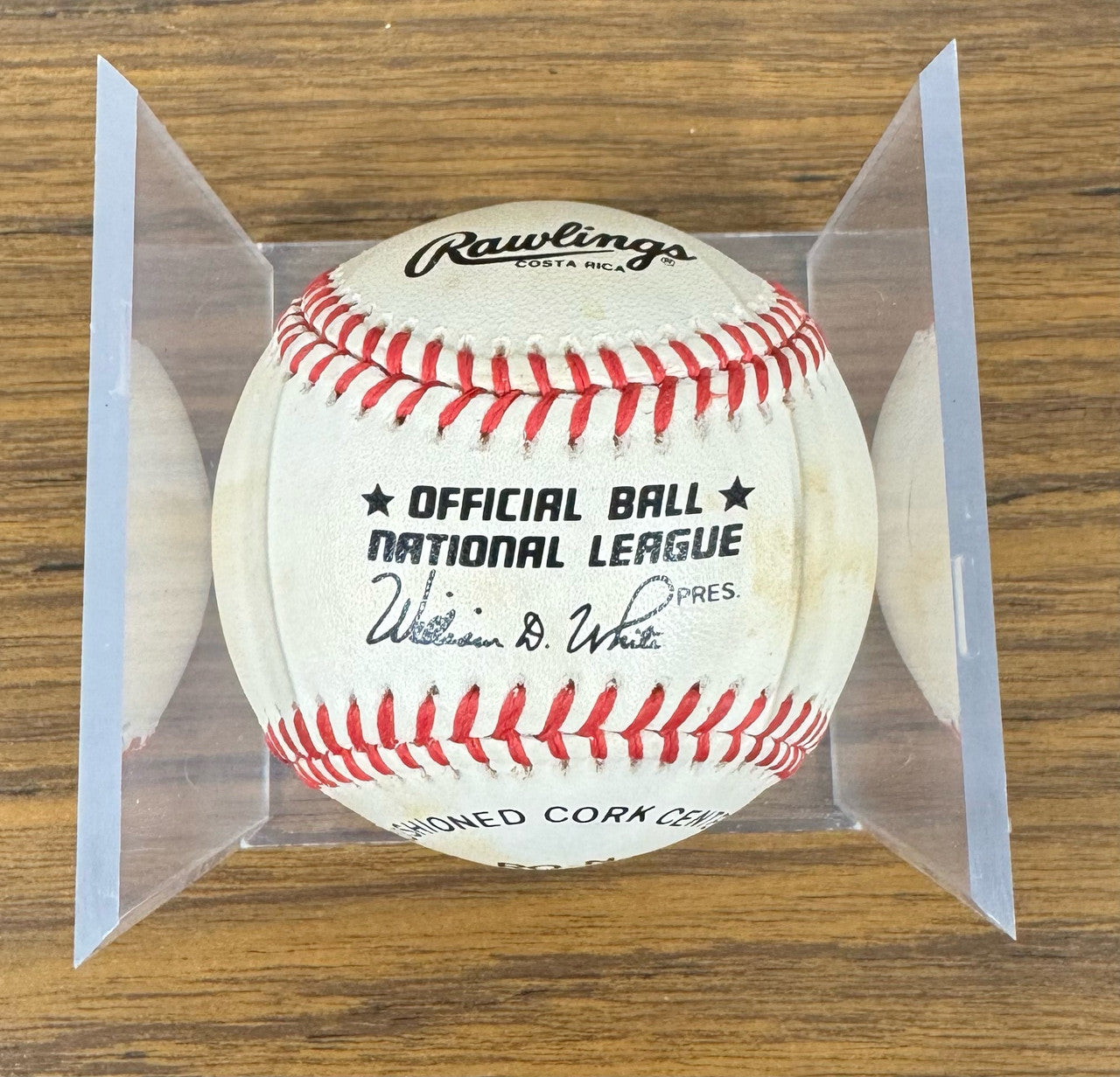 Willie Mays Signed Autographed Rawlings ONL Baseball JSA