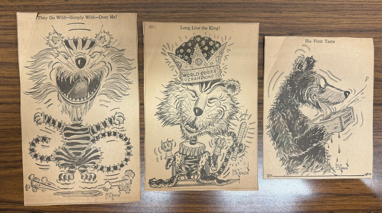 Iffy's Book of Tiger Tales + 1935 Alphabet Jungle Jingle Pieces (26) + Others