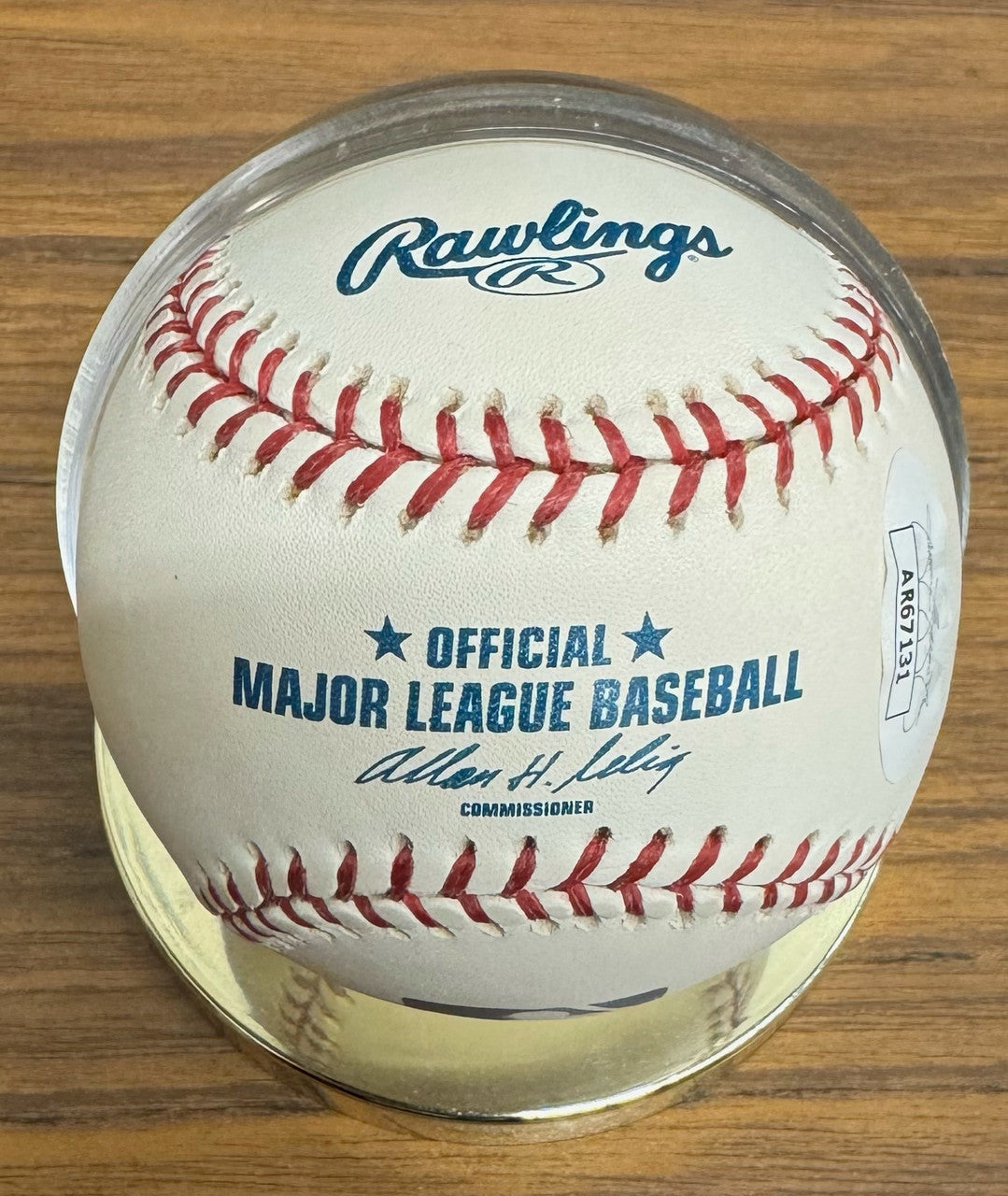 Ozzie Smith Signed Autographed Inscribed Rawlings OMLB Baseball JSA *7131