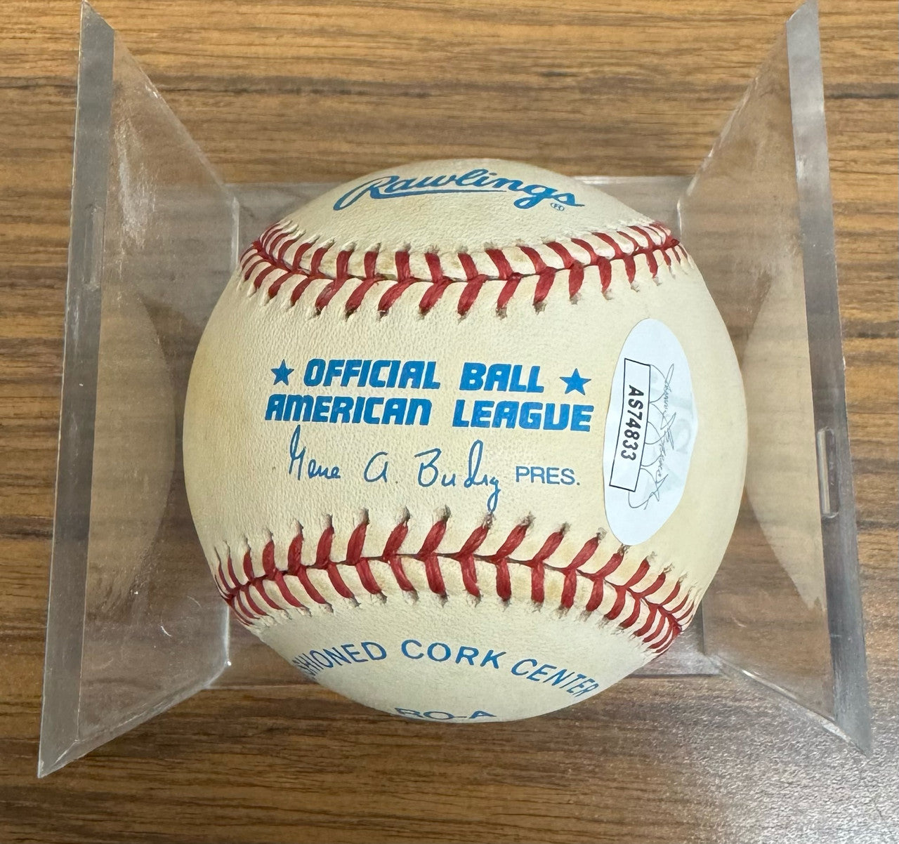 Flea Clifton Signed Autographed Rawlings OAL Baseball JSA