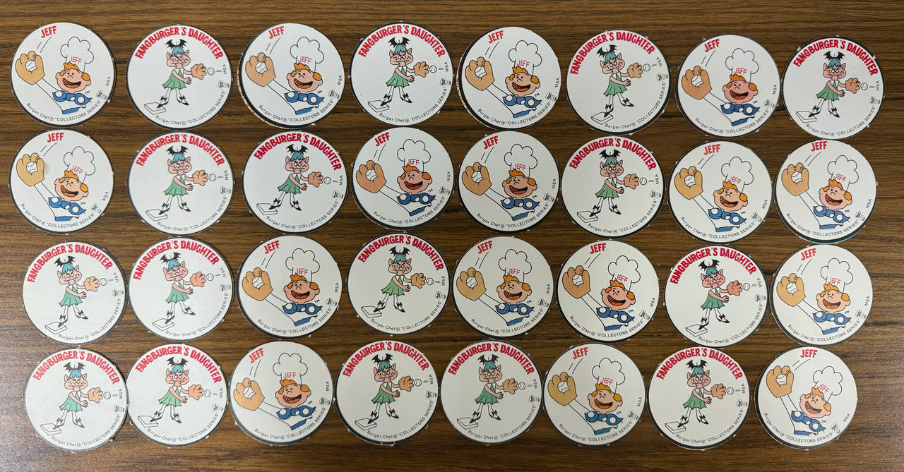 1977 Burger Chef Baseball Discs Near Complete Set 143/216 w/ Stars