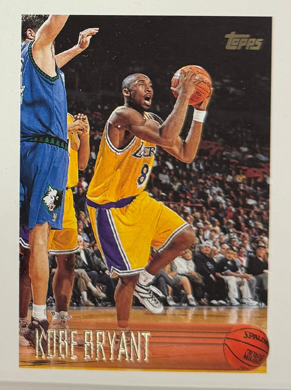 1996-97 Topps Basketball Full Uncut Sheet Kobe + Iverson RCs Framed