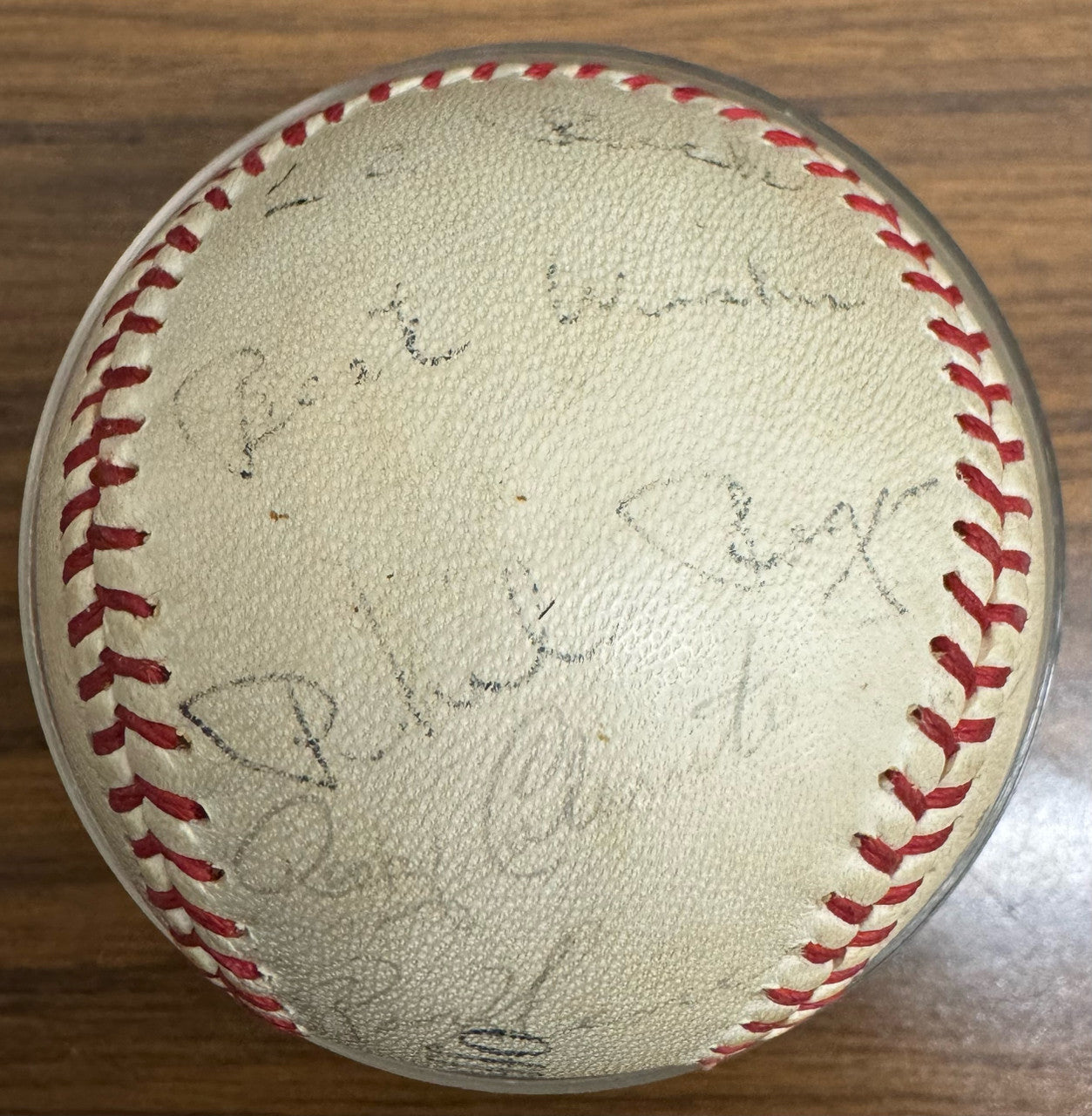 1961 Detroit Tigers Team Signed Autographed Baseball 14 Sigs Cash Kaline ++
