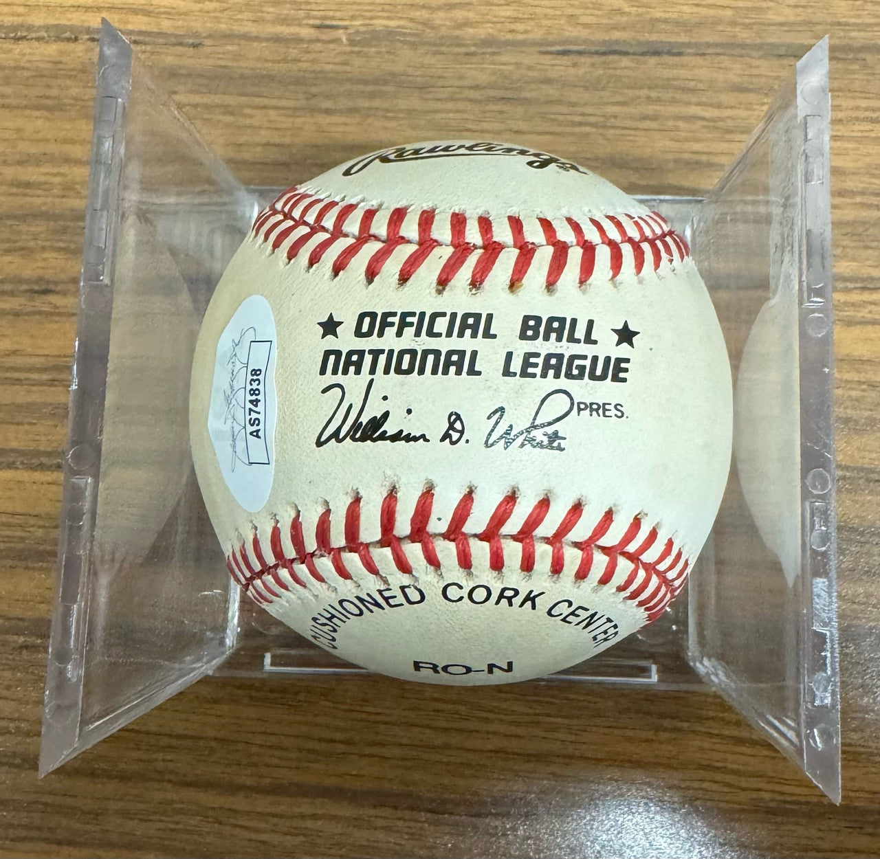 Duke Snider Signed Autographed Rawlings ONL Baseball JSA