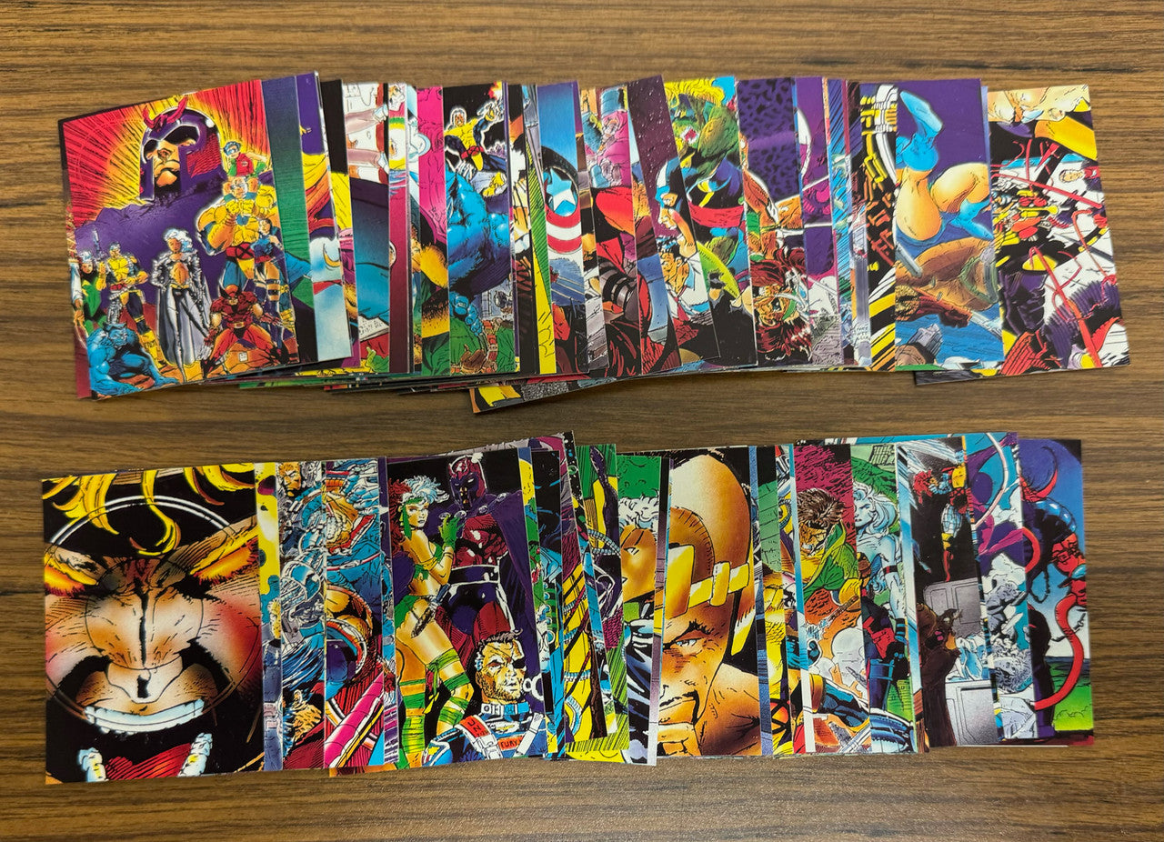 1991 Comic Images X-Men Near Complete Set 86/90 NM