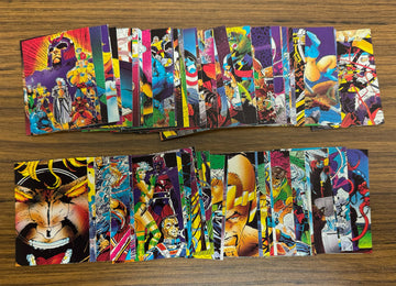 1991 Comic Images X-Men Near Complete Set 86/90 NM