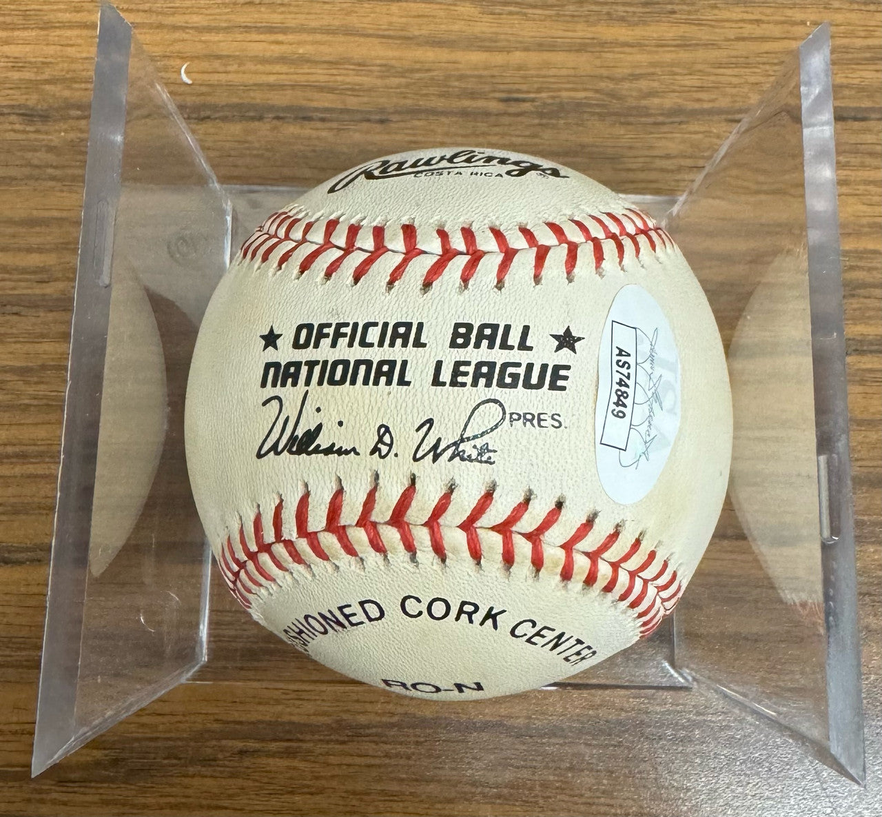 Stan Musial Signed Autographed Rawlings ONL Baseball JSA