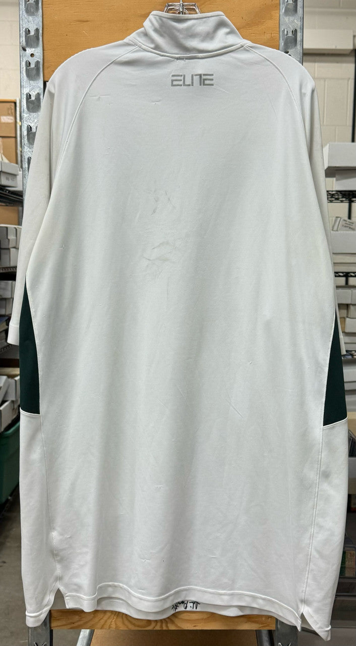 Adreian Payne Michigan State Spartans White Warm Up Jacket