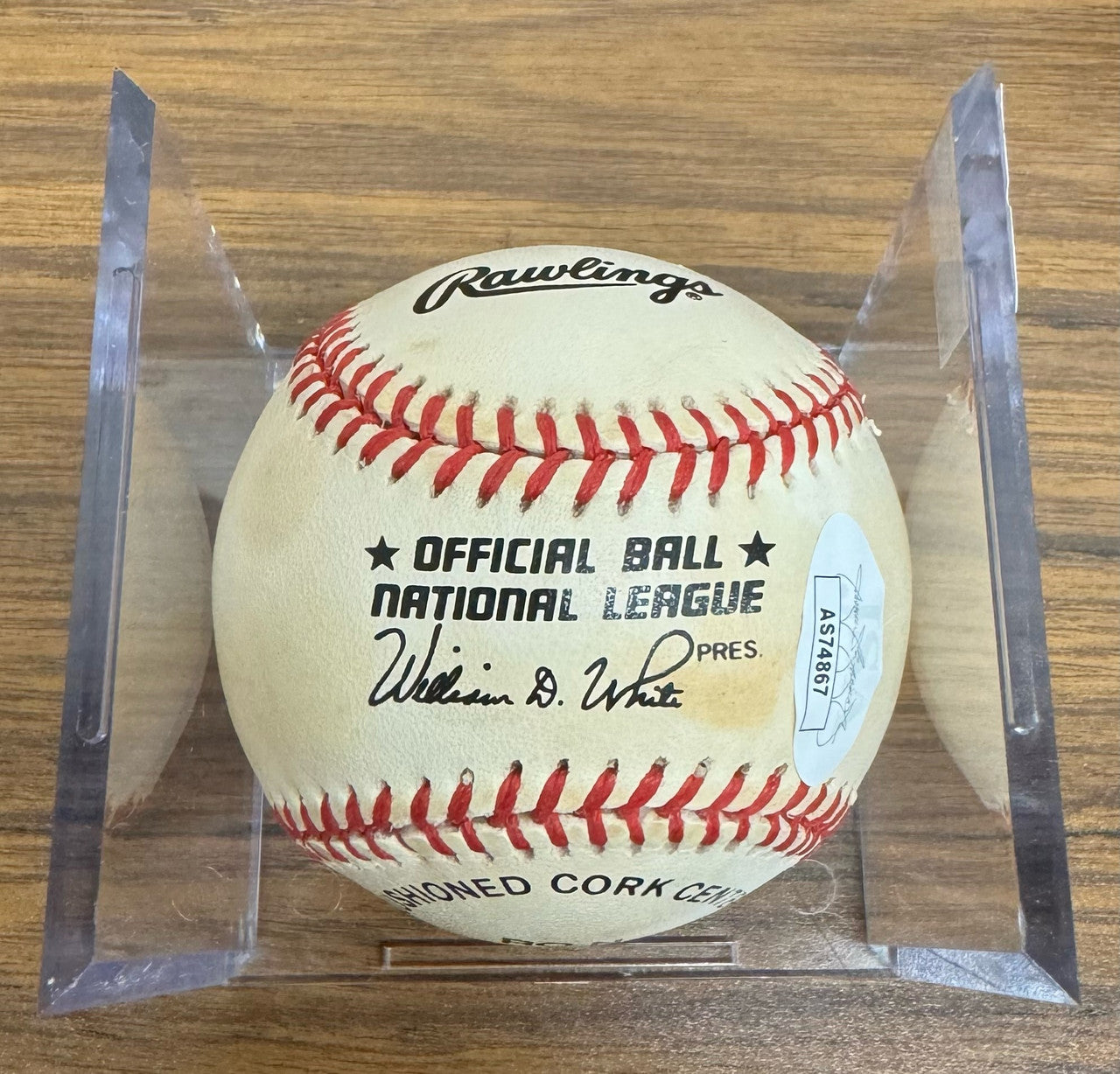 Whit Wyatt Signed Autographed Rawlings ONL Baseball JSA
