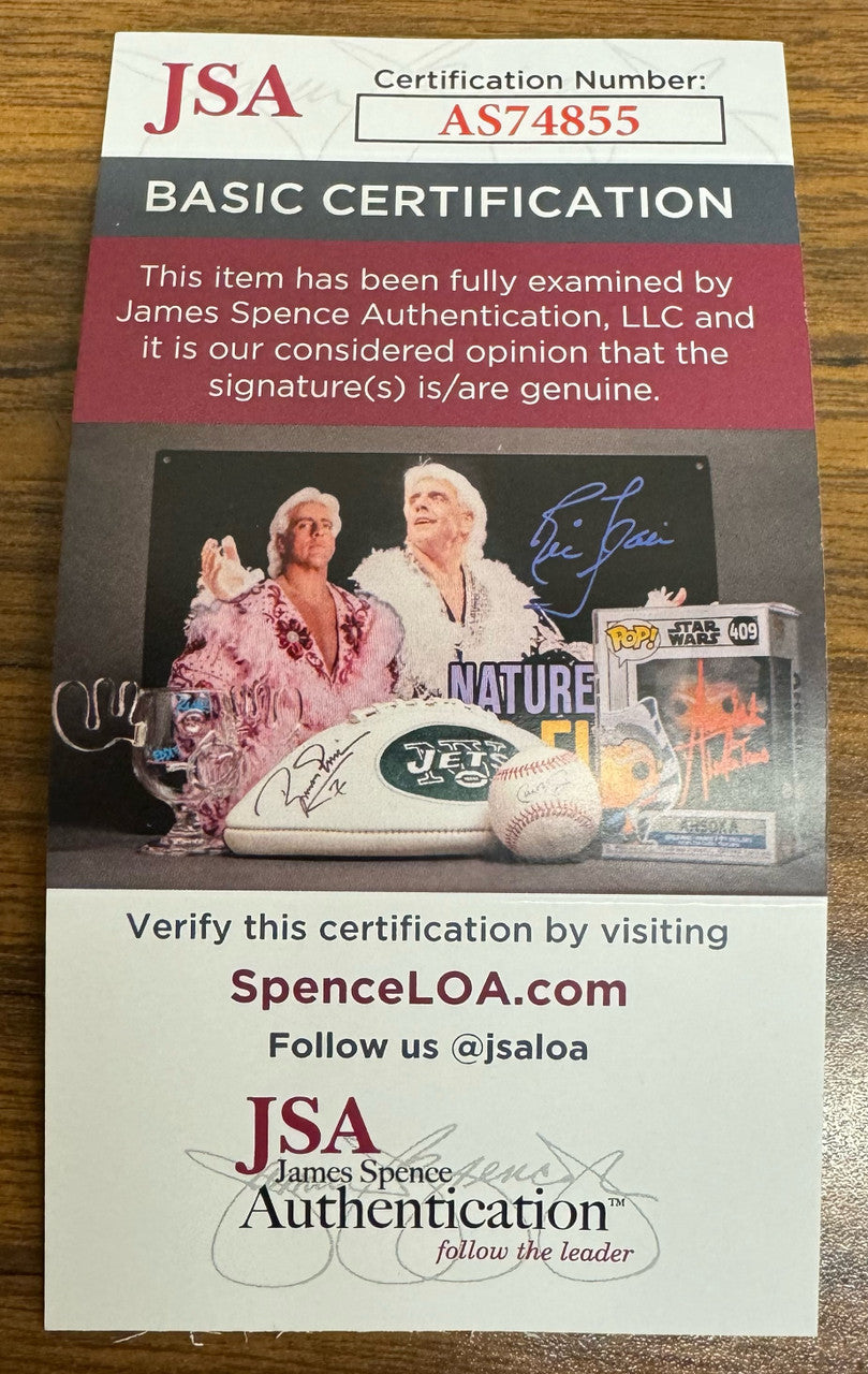 Richie Ashburn Signed Autographed Rawlings ONL Baseball JSA