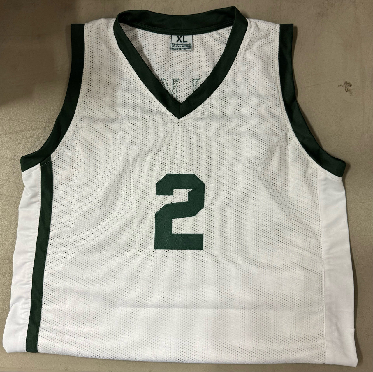 Tyson Walker Signed Autographed White Jersey Inscribed