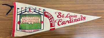 1968 St. Louis Cardinals World Series Team Photo Pennant