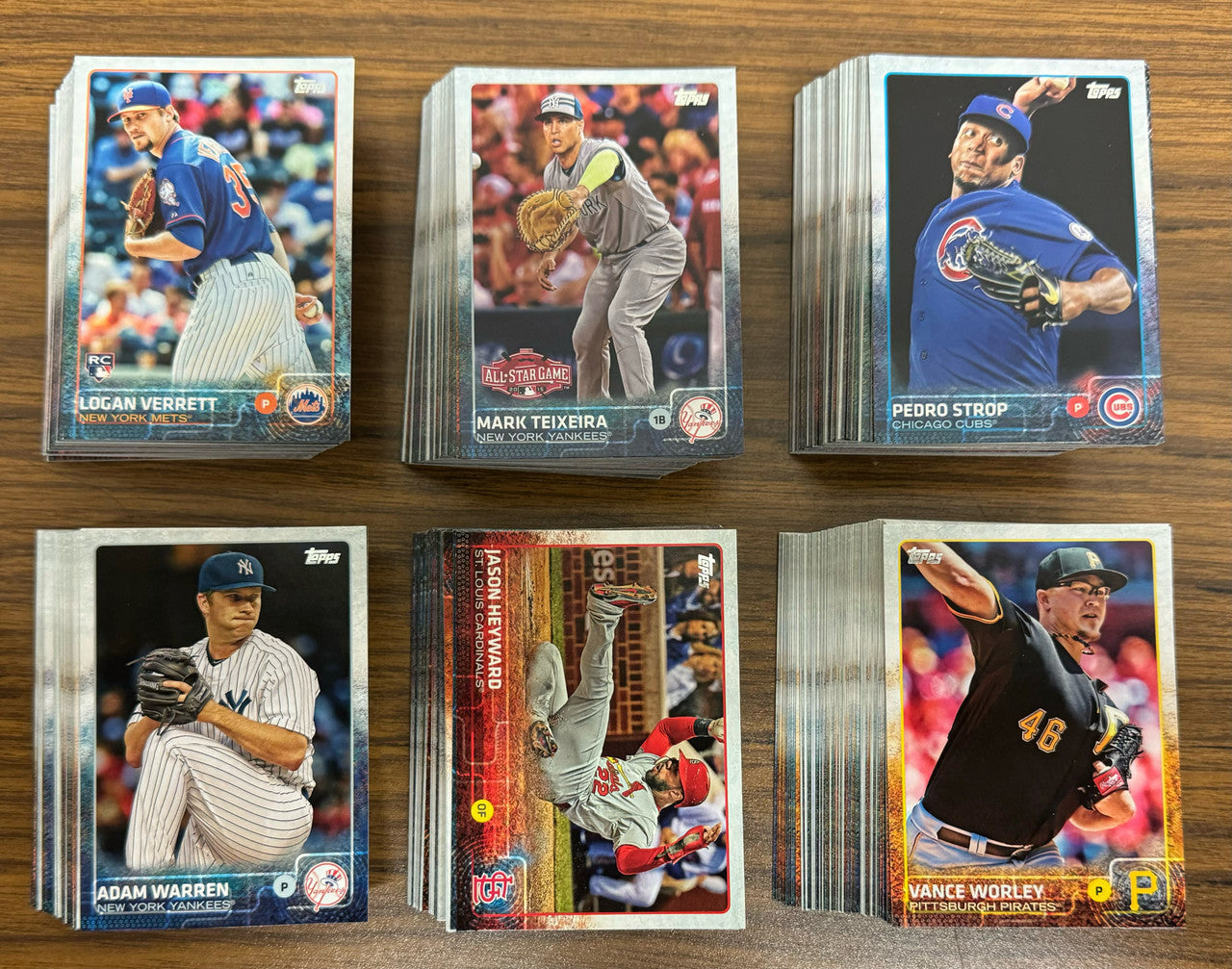 2015 Topps Update Baseball Complete Set (400) NM-MT