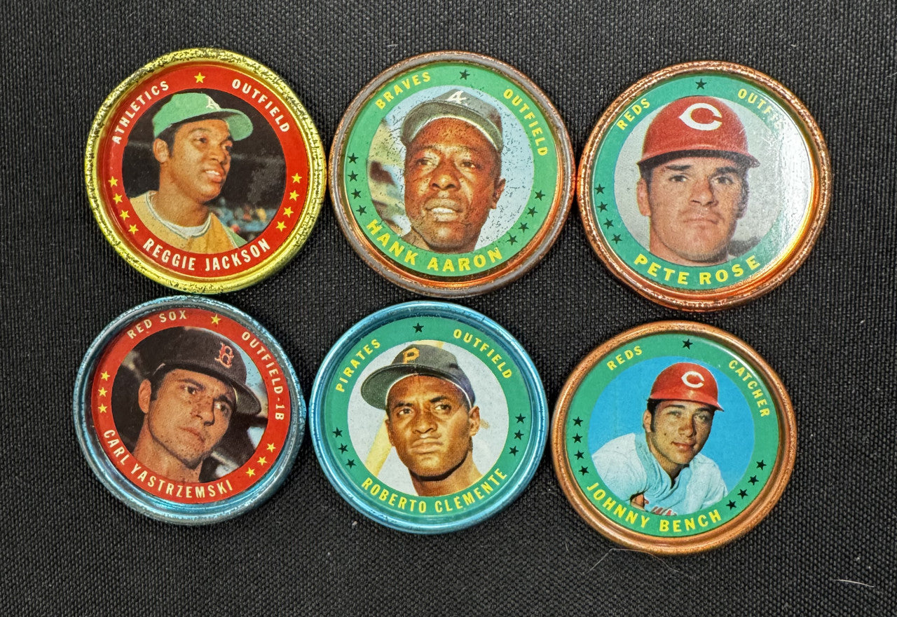 1971 Topps Baseball Coins Complete Set (153) VG Overall
