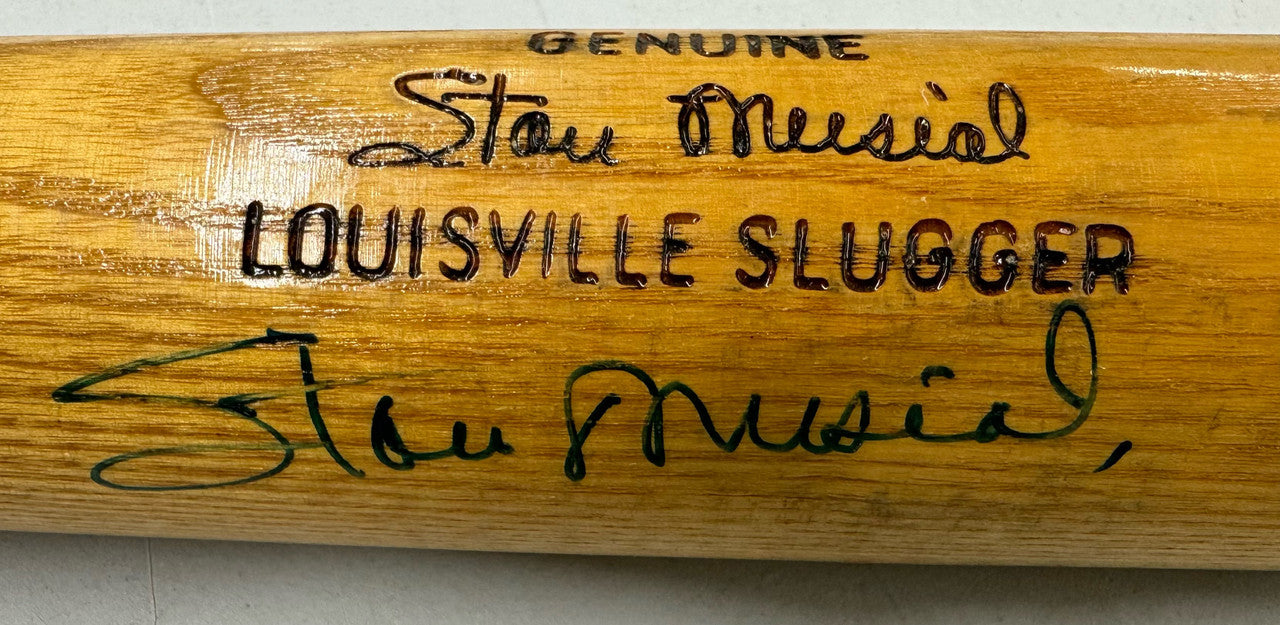 Stan Musial Signed Autographed Louisville Slugger Bat JSA