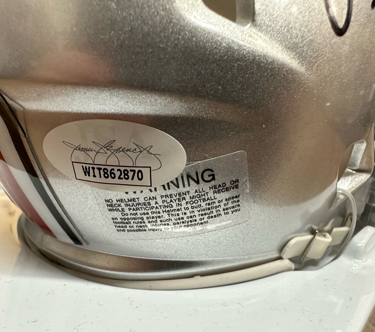 Orlando Pace Signed Autographed Mini Helmet Ohio State JSA