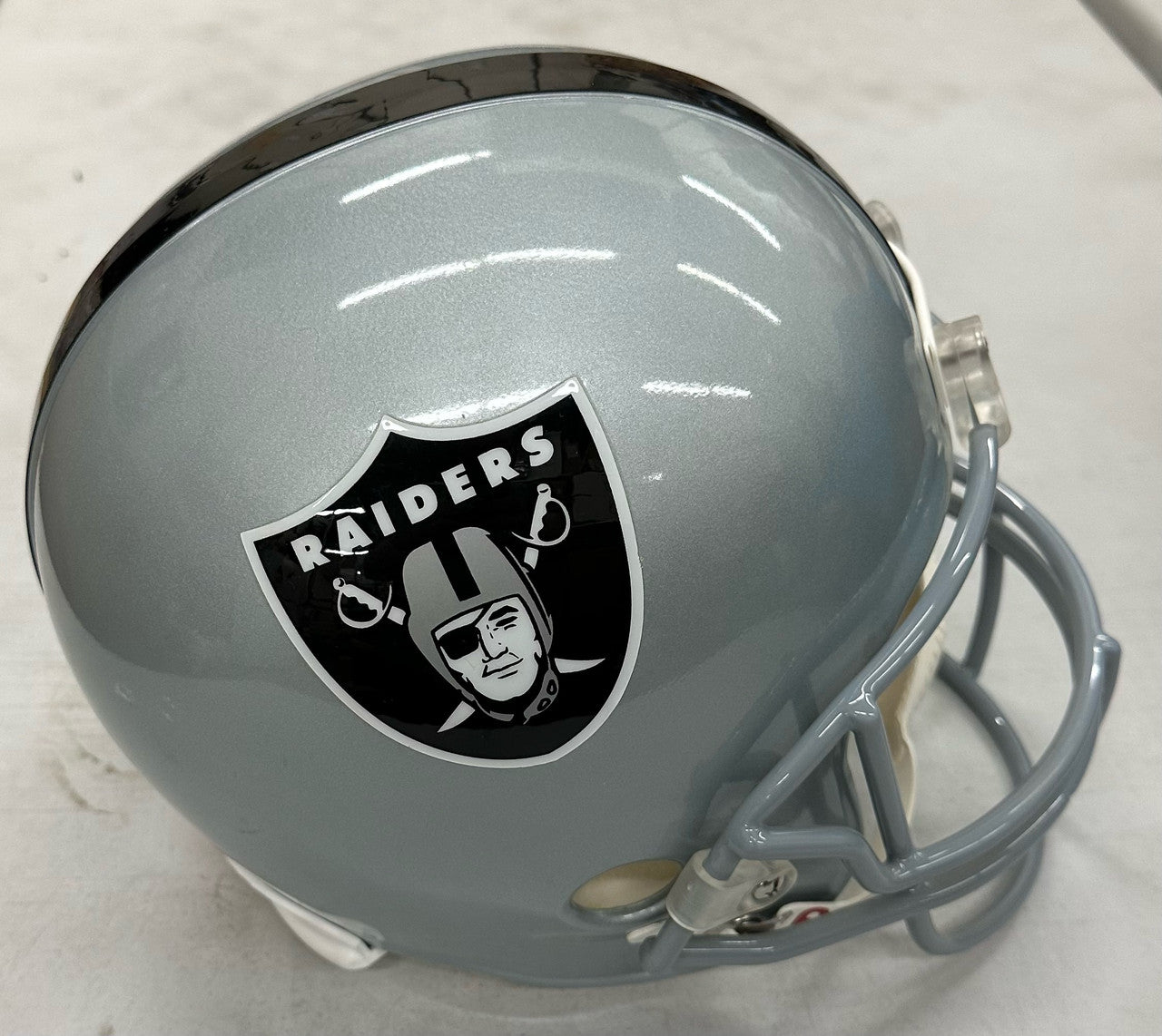 Jerry Rice Signed Autographed Full Size Raiders Helmet Schwartz