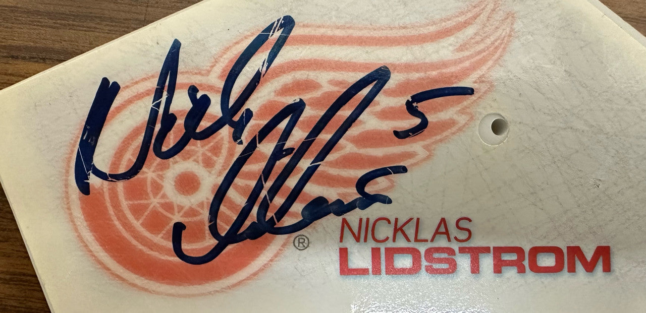 Nick Lidstrom Signed Autographed McFarlane Figure JSA AK60541