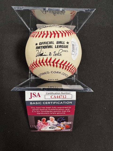 Tom Seaver Signed Autographed Rawlings ONL Baseball JSA *4712