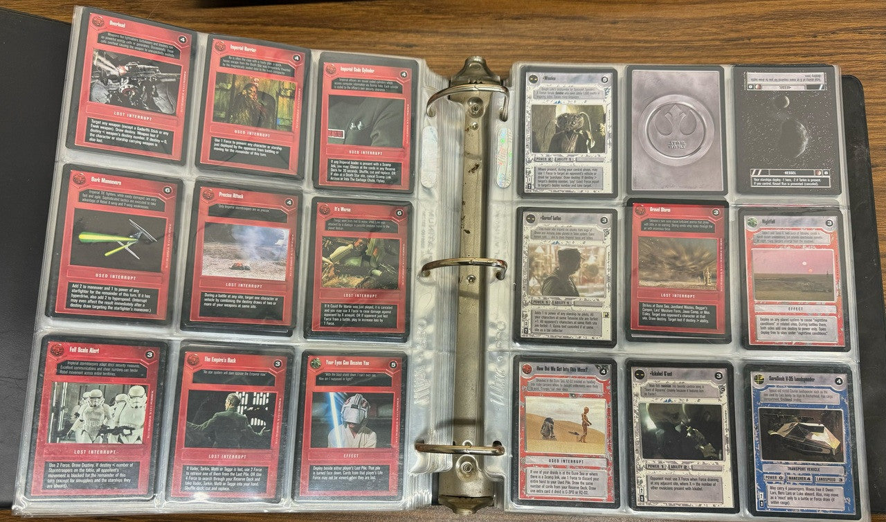 1995-96 Star Wars Decipher CCG Bulk Lot of 1000+ Cards