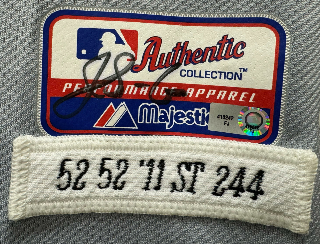 Rick Knapp Game Used Spring Training Jersey MLB